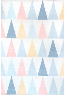 Funtime Triangle Design Kids Rug