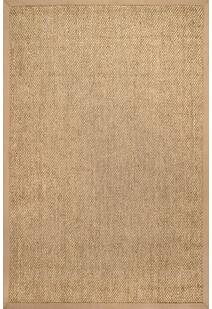 Lidia Sisal Flatweave Border Rug