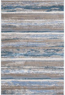 Lukas Contemporary Striped Rug