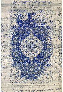 Messi Blue Classic Overdyed Rug