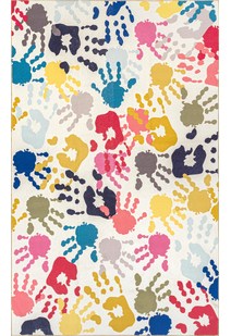 Playtime Kids Hand Print Rug