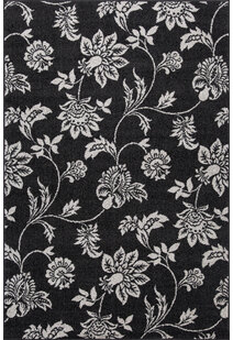 Sandy Contemporary Floral Rug