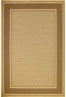 Sama Beige Flatweave Border Rug