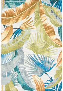 Sole Leaves Indoor & Outdoor Rug