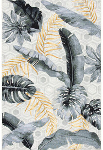 Sole Leaves Indoor & Outdoor Rug