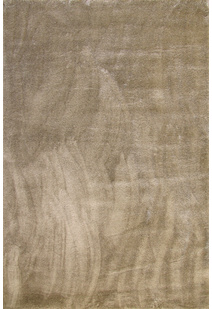 Soft Plain Brown Thick Shaggy Rug