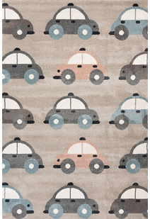 Sunny Beige Kids Car Rug