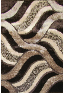 Luxury Modern Wavy Shaggy Rug