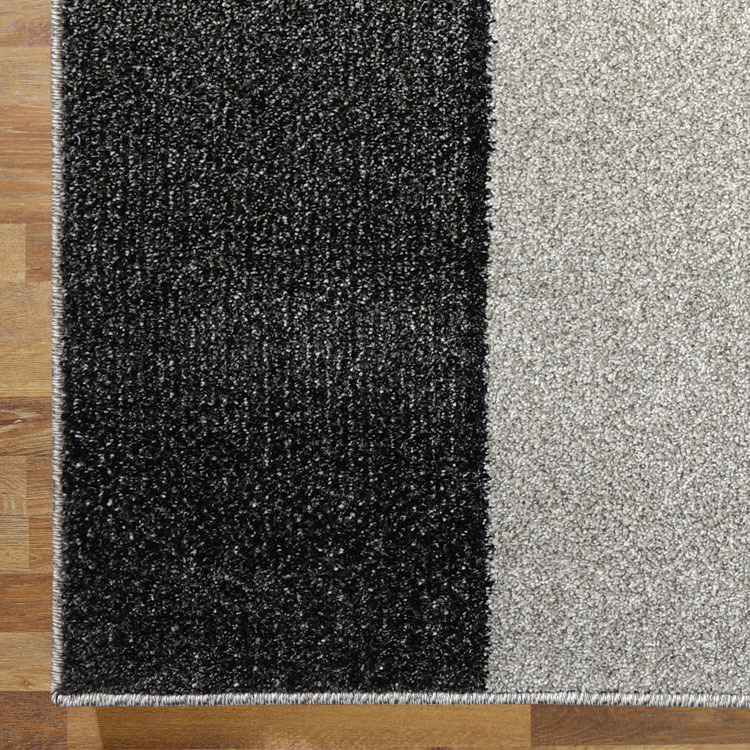 Aria Grey Modern Abstract Rug