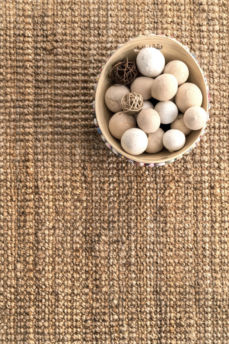 Jolly Hand Woven Jute Rug