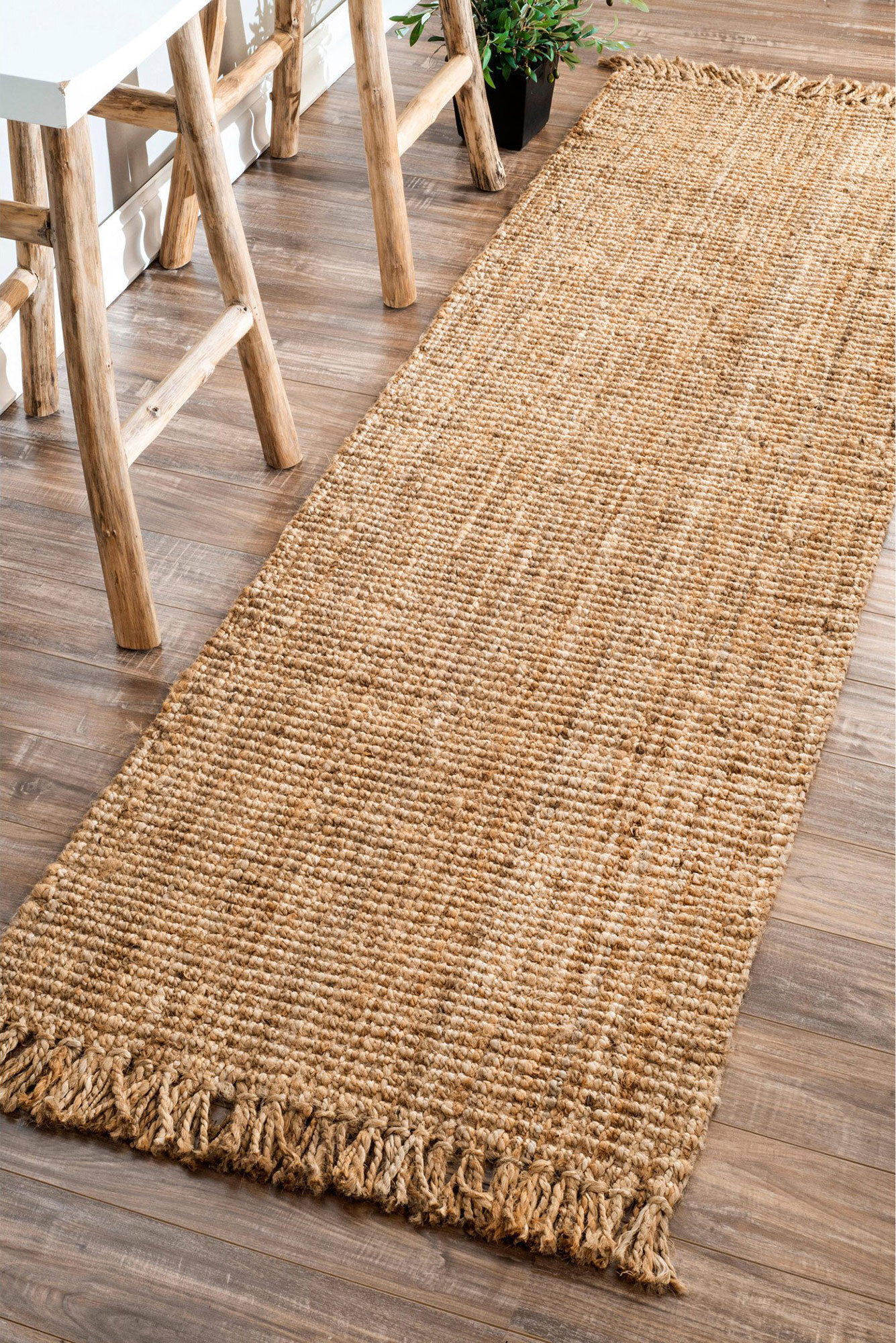 Chunky Jute Hand Woven Rug