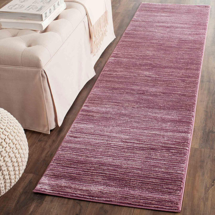 Domani Modern Plain Violet Rug