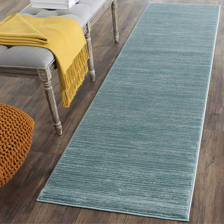 Domani Modern Plain Blue Rug