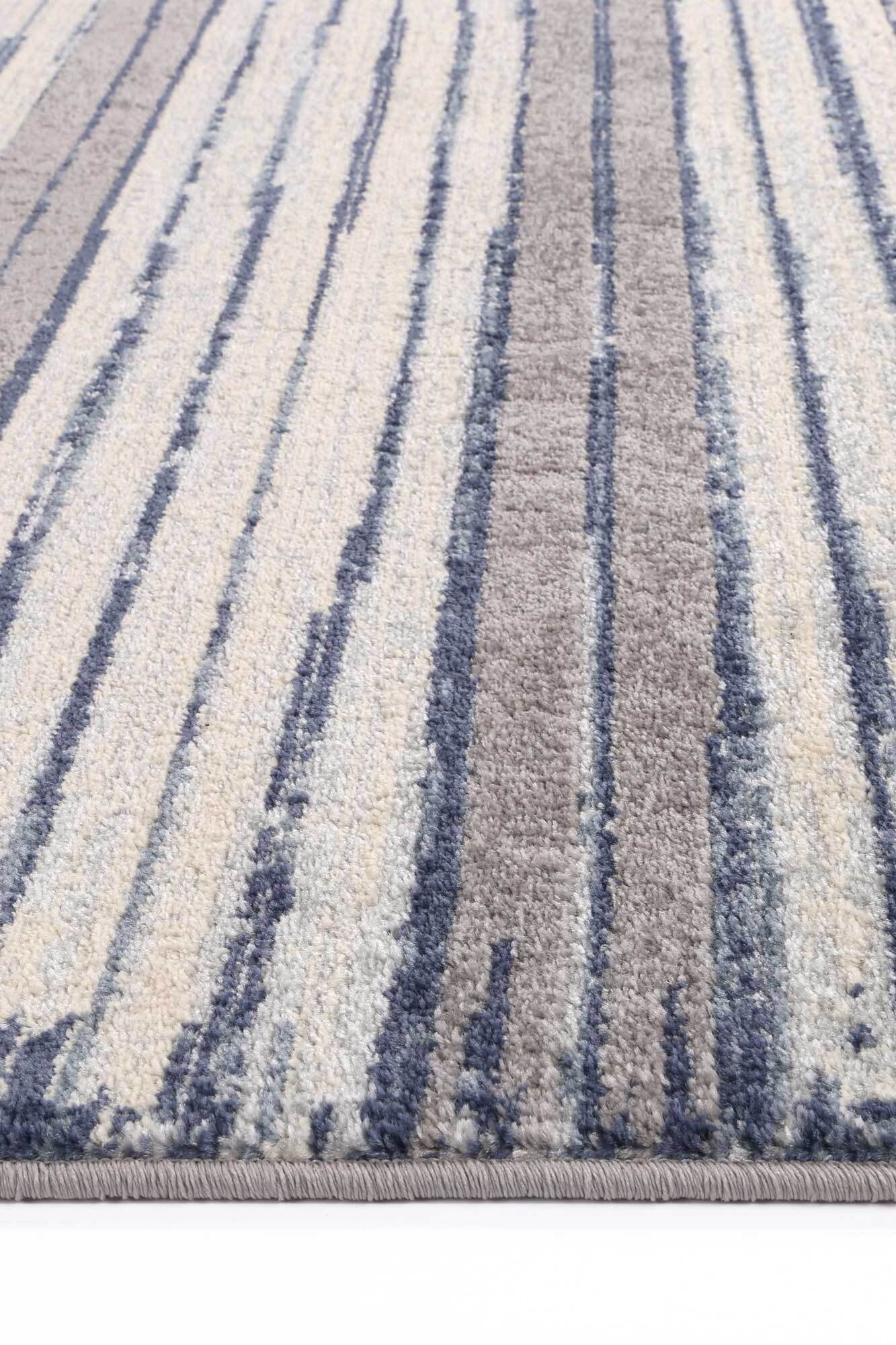 Inti Moroccan Striped Fringed Rug