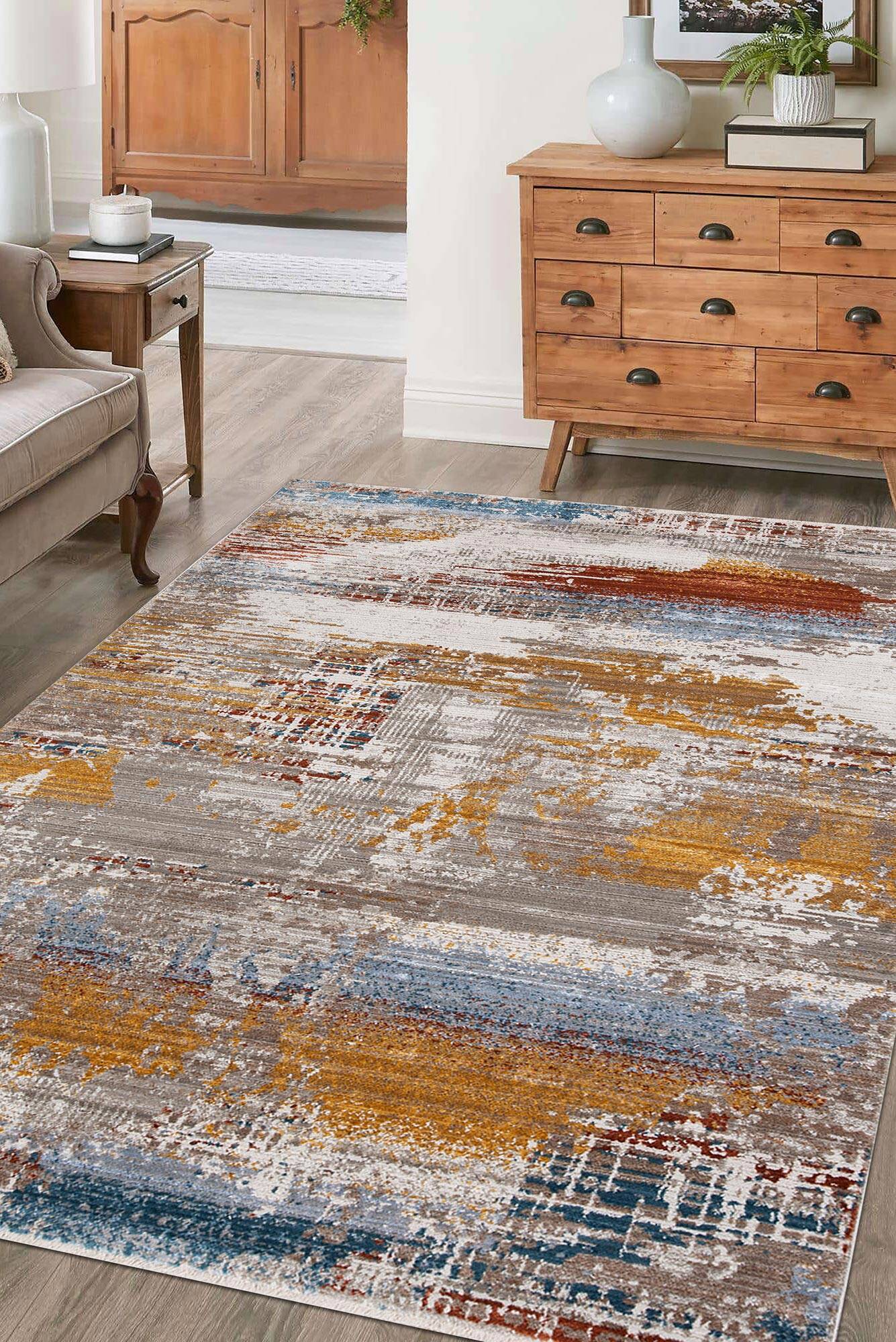 Lukas Modern Abstract Rug