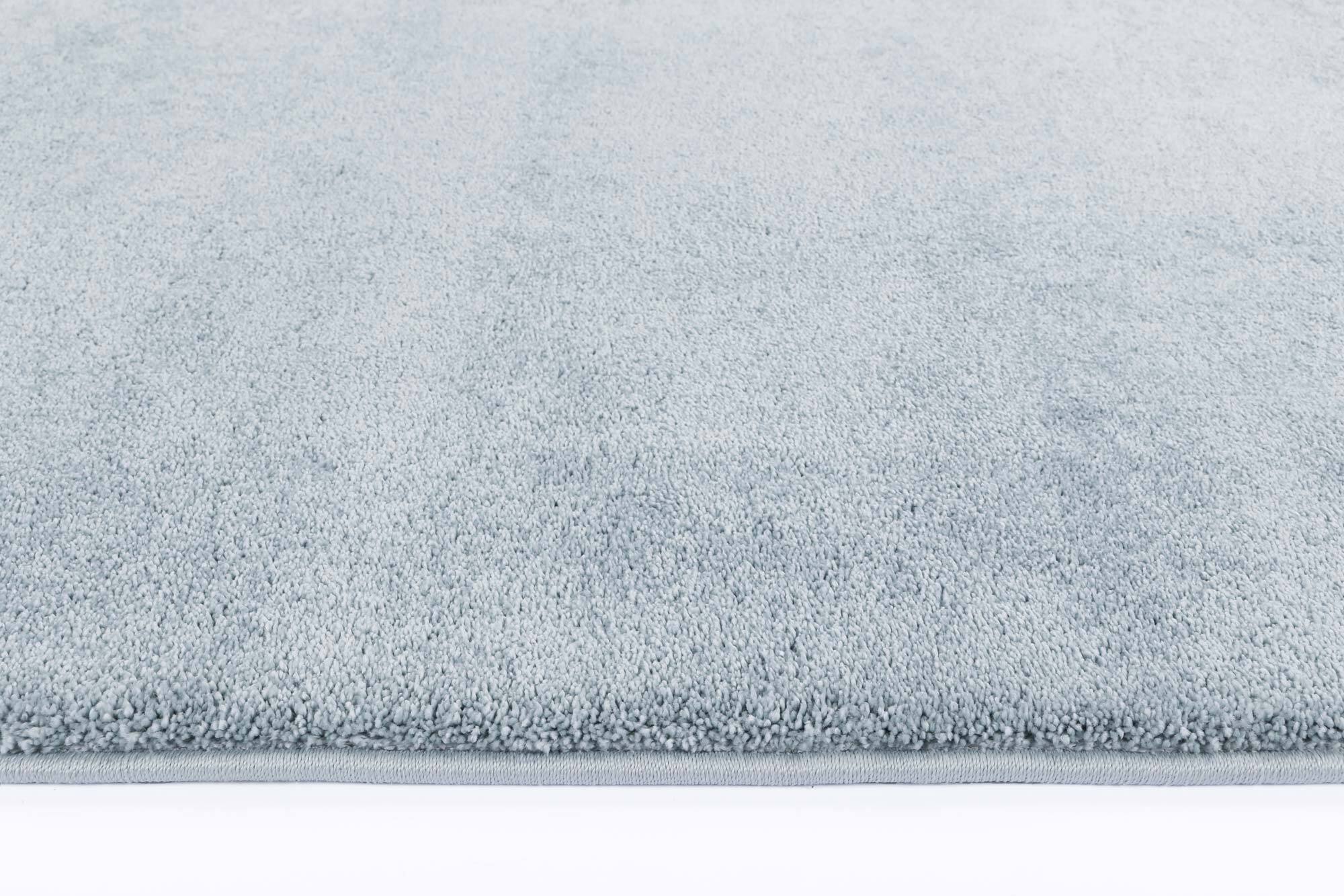 Macey Plain Teal Plush Rug