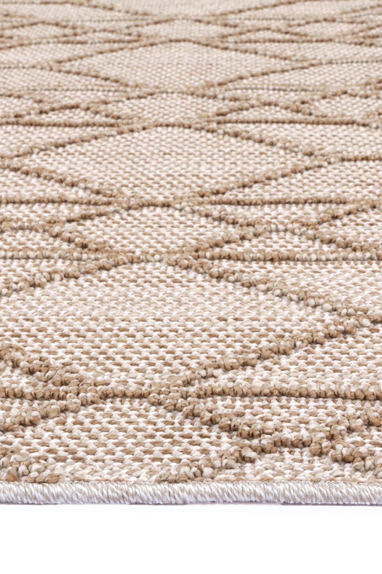 Macy Indoor-Outdoor Rug | Beige Trellis Rug | Free Shipping