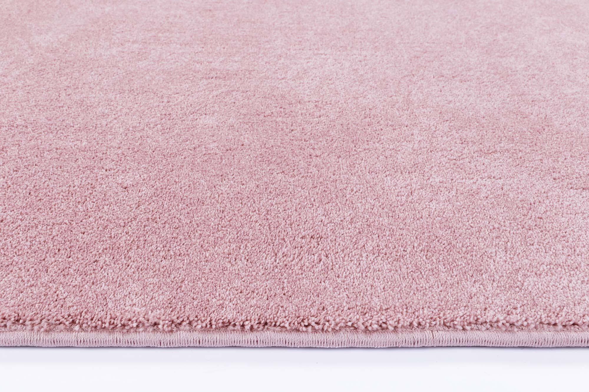 Macey Thick Plain Pink Rug