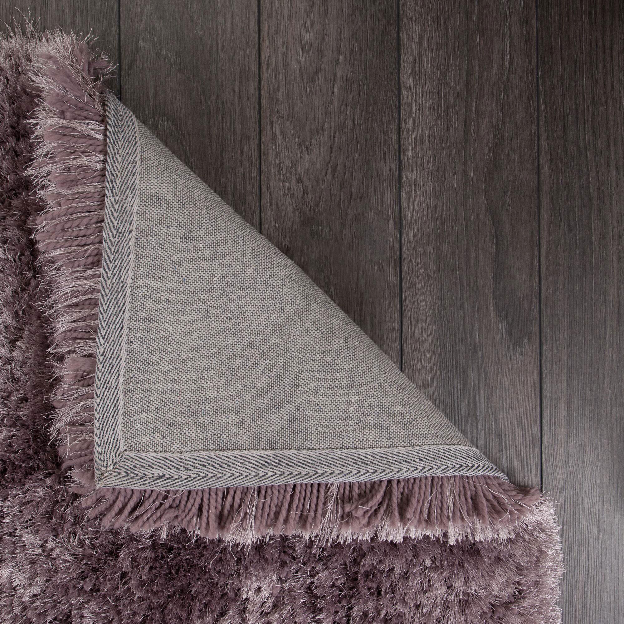 Mason Lilac Shaggy Rug