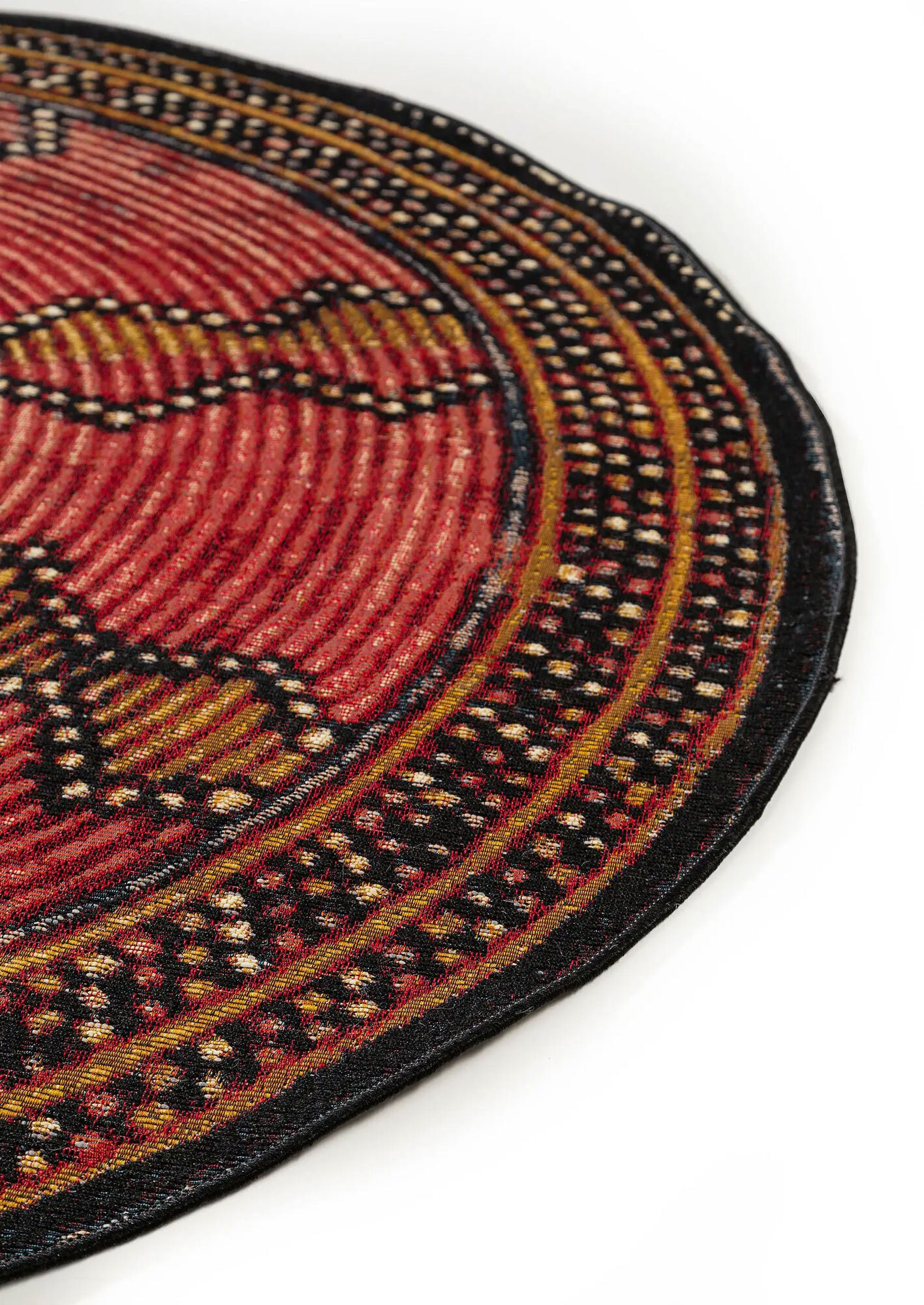 Mystique Round Tribal Rug