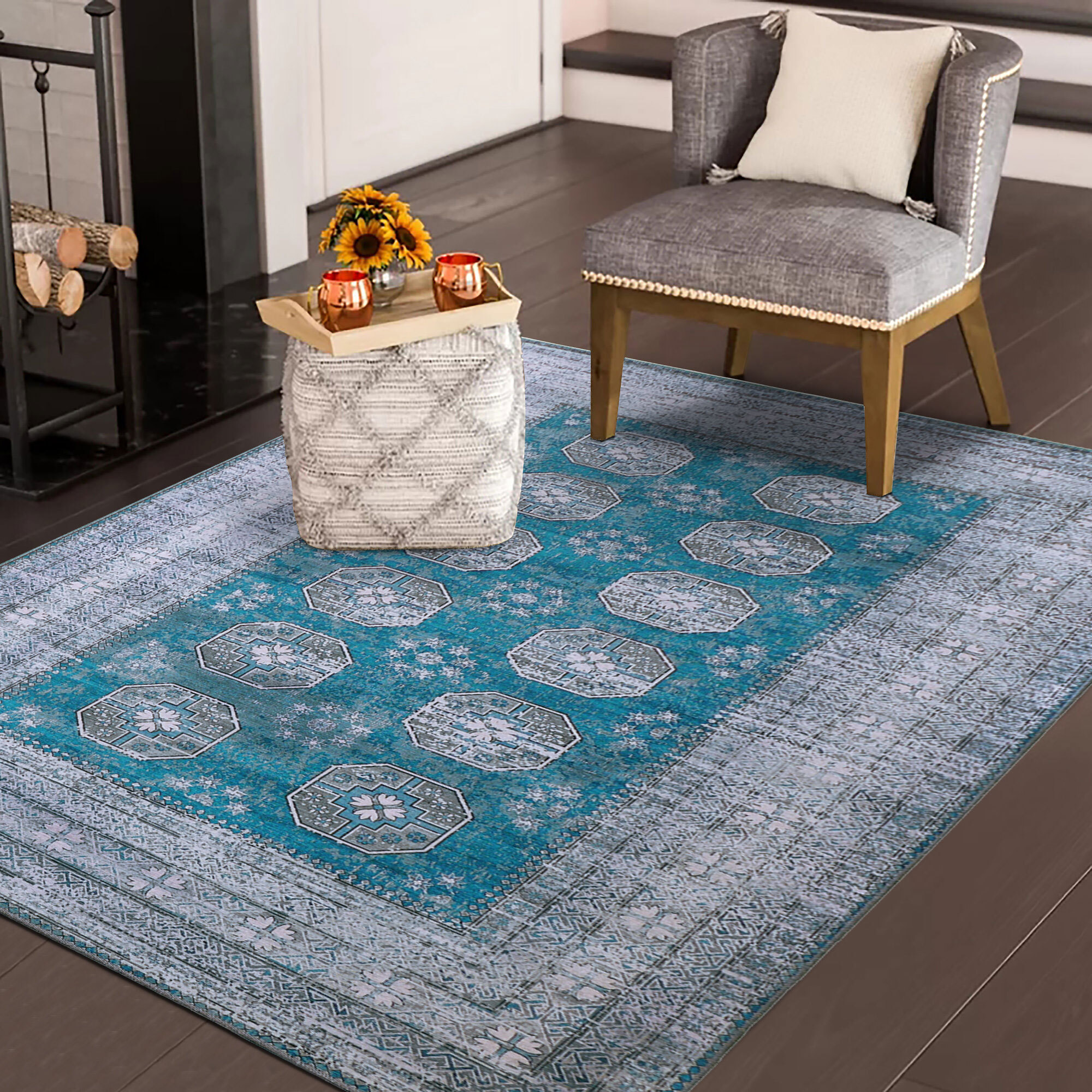 Noble Traditional Medallion Rug