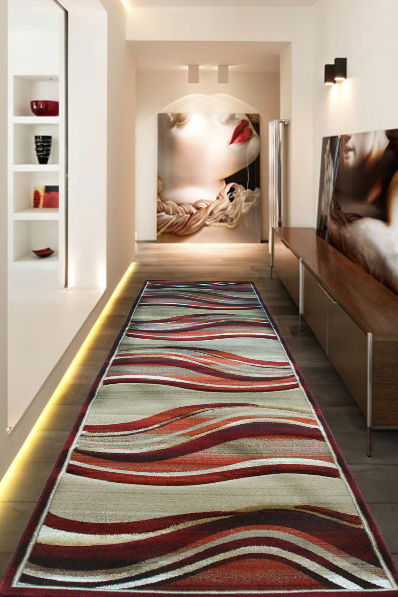 Panama Wavy Contemporary Rug