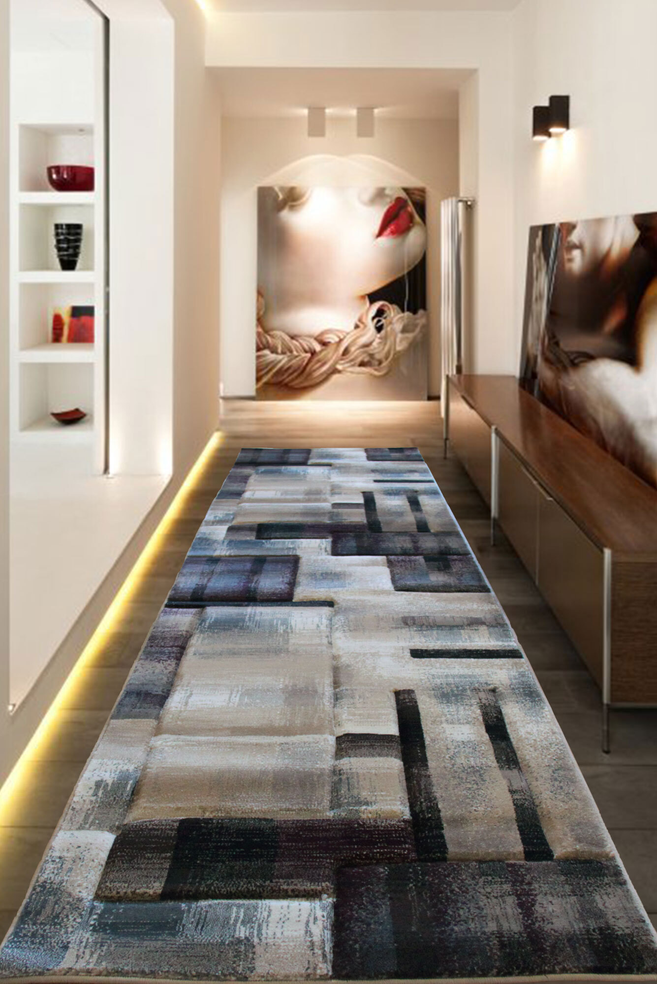 Panama Beige Contemporary Rug