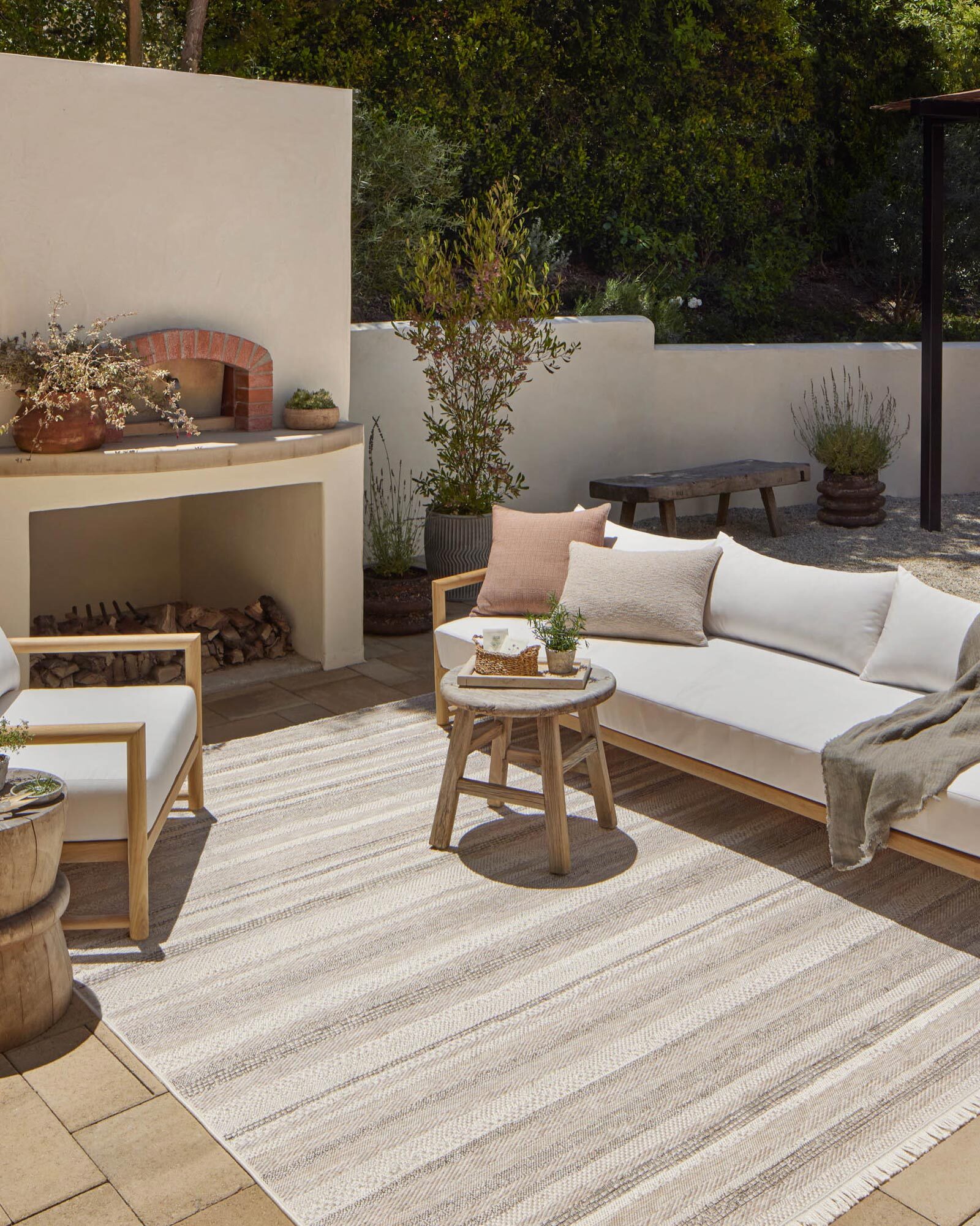 Patrick Indoor/Outdoor Striped Rug