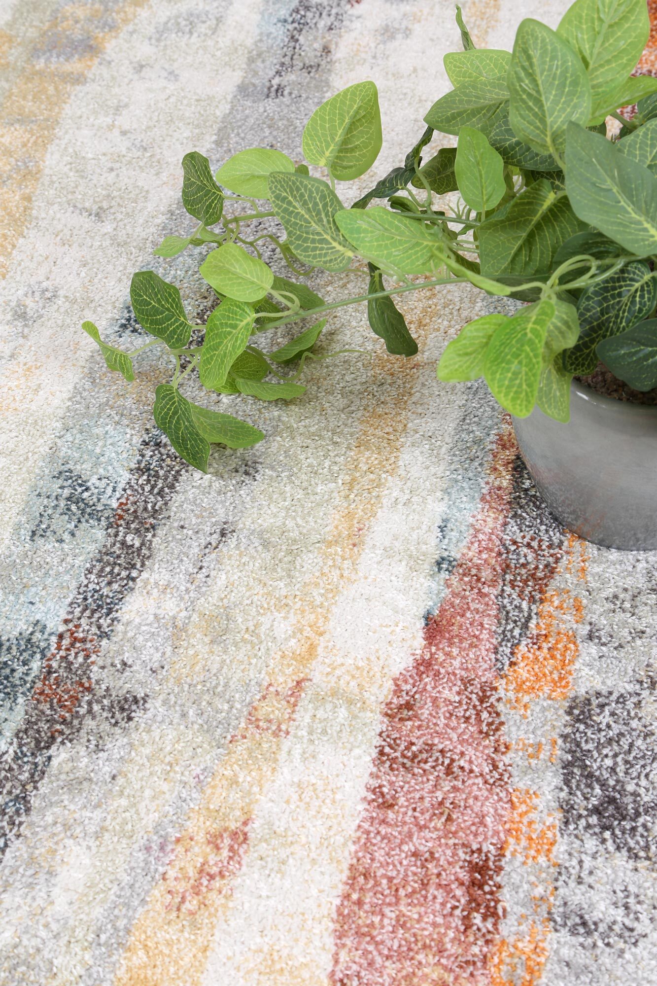 Suvi Modern Pastel Striped Rug