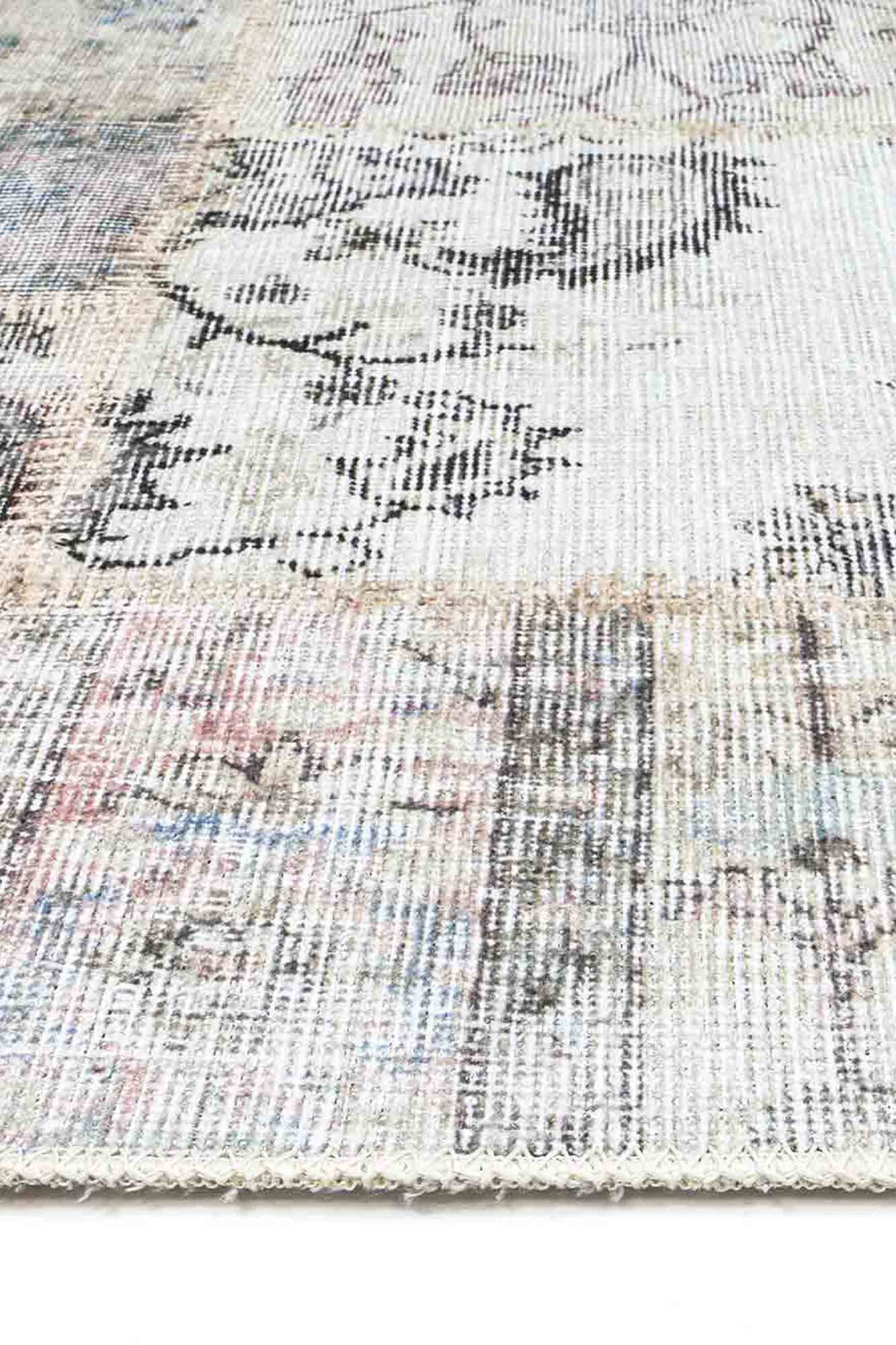 Victoria Washable Patchwork Rug