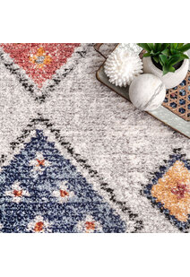 Amara Moroccan Diamond Rug