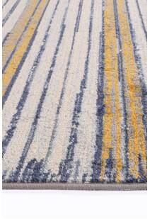 Inti Moroccan Striped Fringed Rug