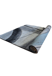 Lucia Modern Blue Abstract Rug