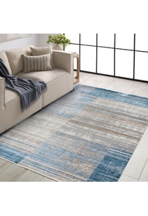 Lukas Contemporary Striped Rug