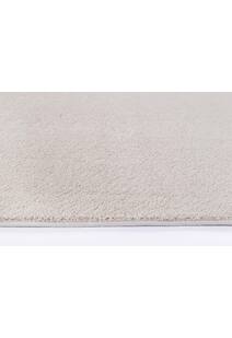 Macey Plain Cream Plush Rug