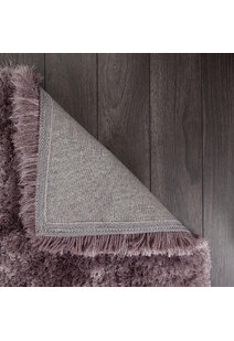 Mason Lilac Shaggy Rug