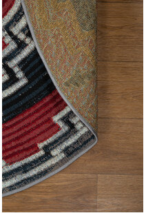 Mystique Round Tribal Rug