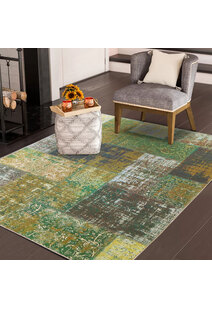 Noble Traditional Patchwork Rug 