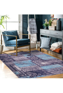 Noble Traditional Distressed Rug 