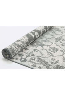 Ryan Grey Transitional Floral Rug