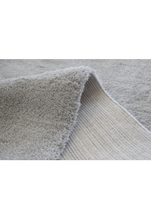 Soft Plain Grey Thick Shaggy Rug