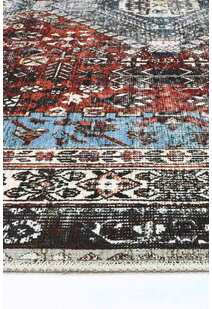 Victoria Vintage Look Cotton Rug