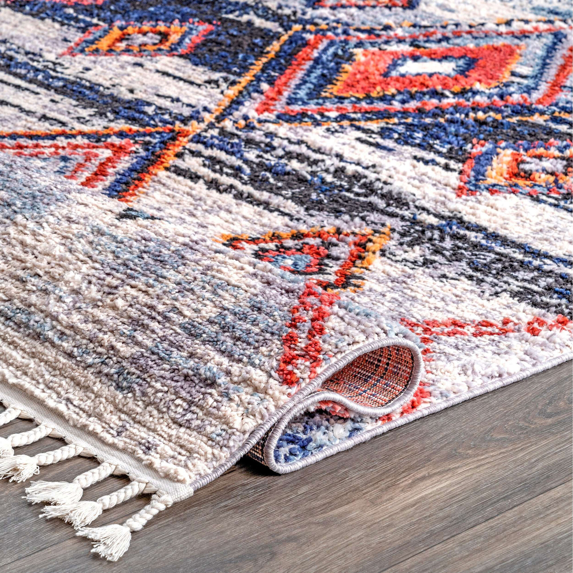 Amara Diamond Moroccan Rug