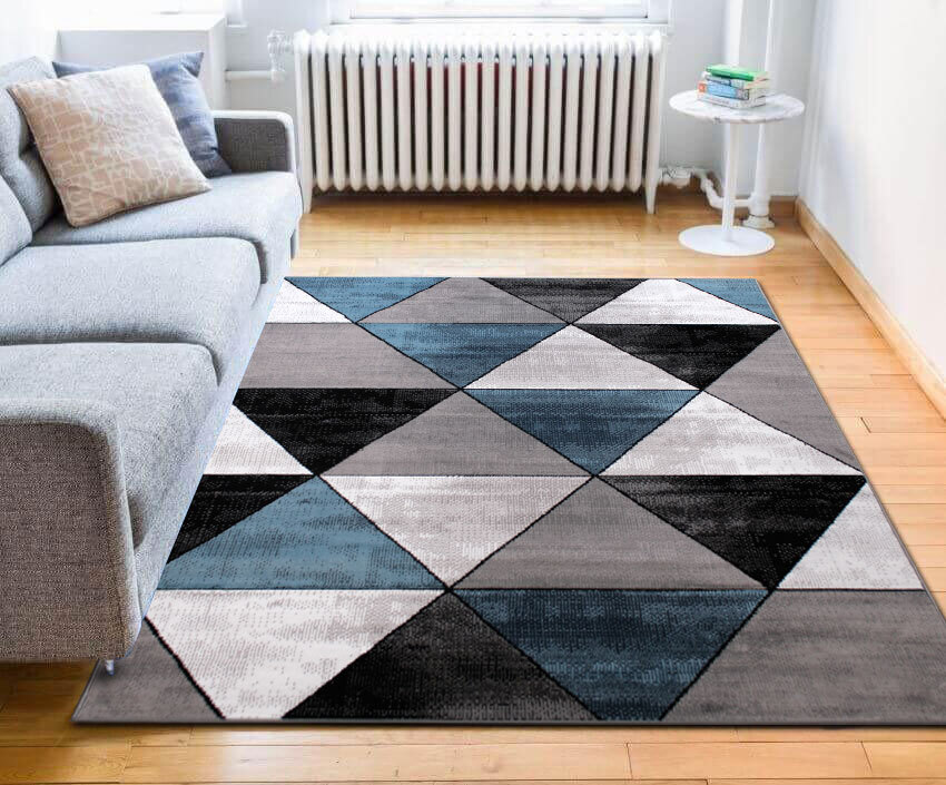 Axel Modern Triangle Pattern Rug