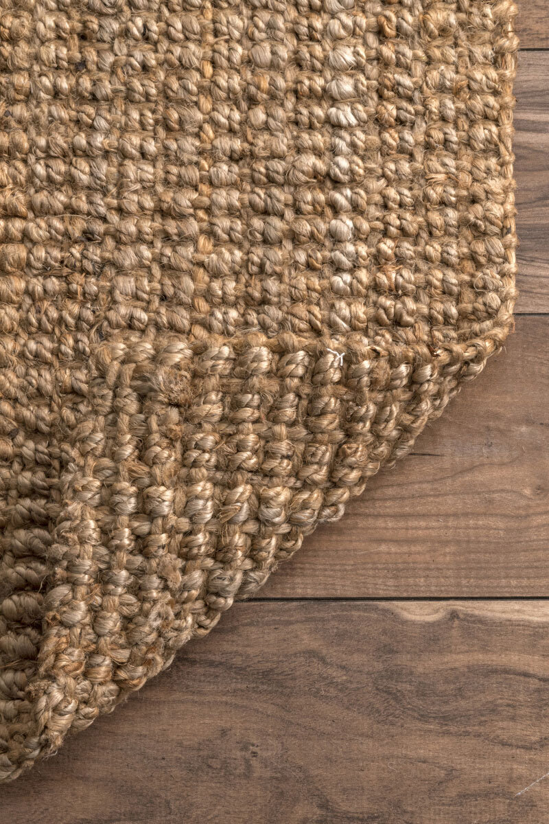 Jolly Hand Woven Jute Rug