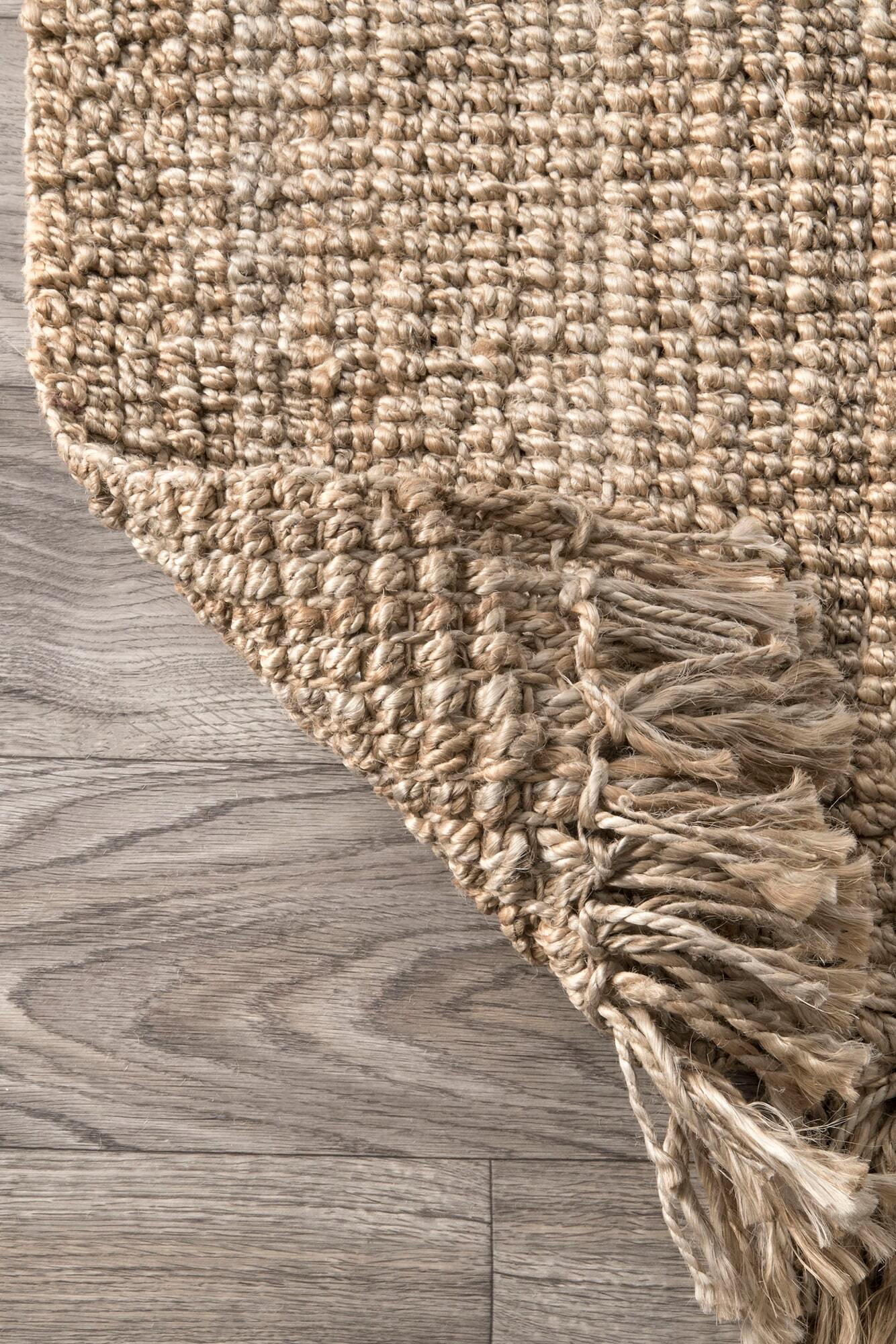 Chunky Jute Hand Woven Rug