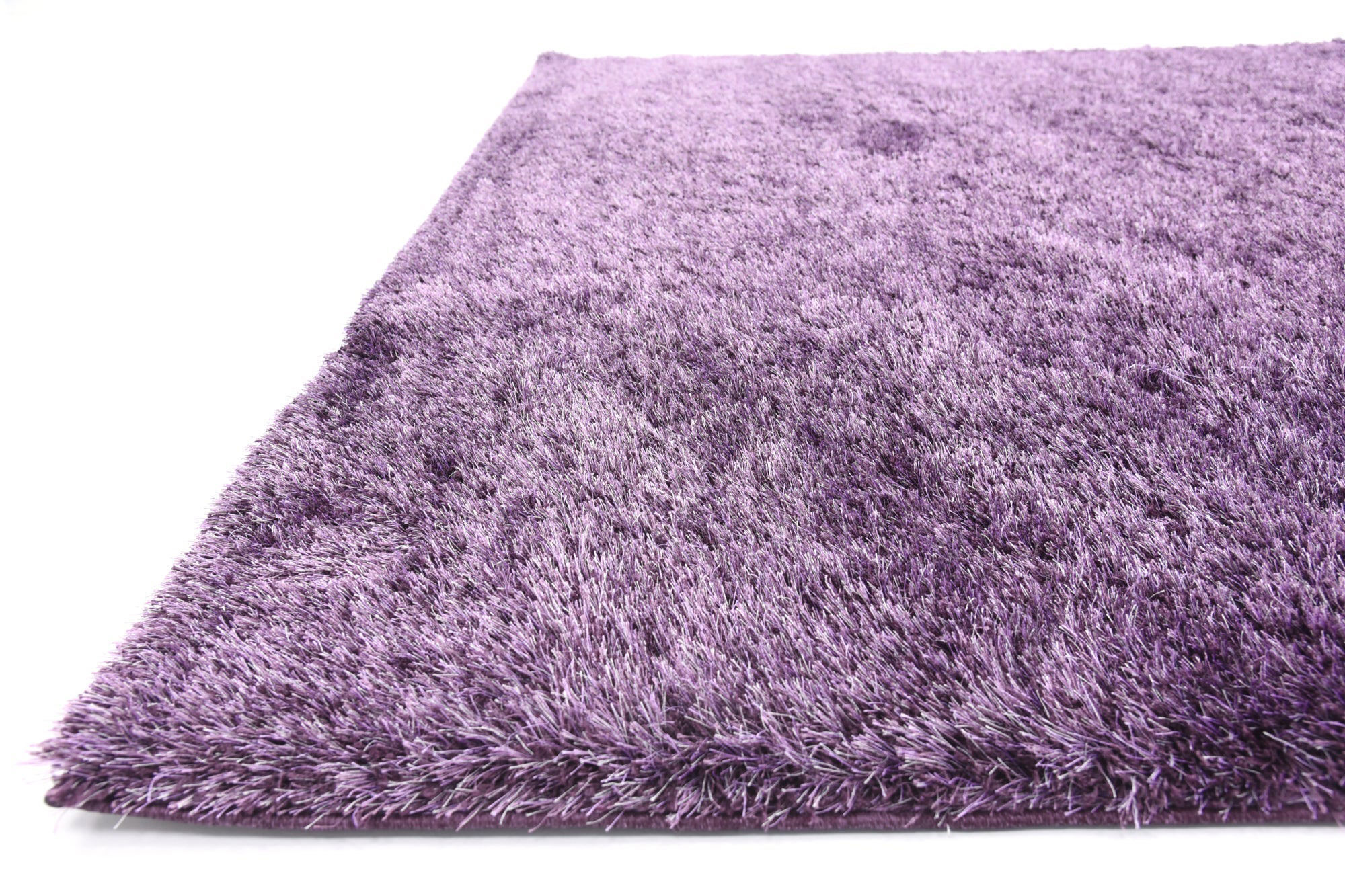 Dream Plain Violet Shaggy Rug