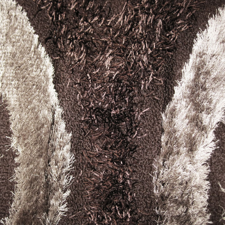 Logan Modern Brown Shaggy Rug