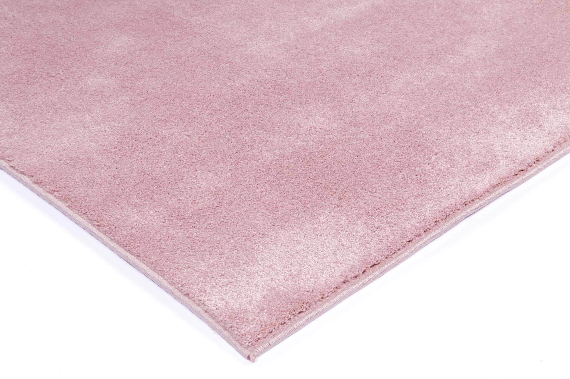 Macey Thick Plain Pink Rug