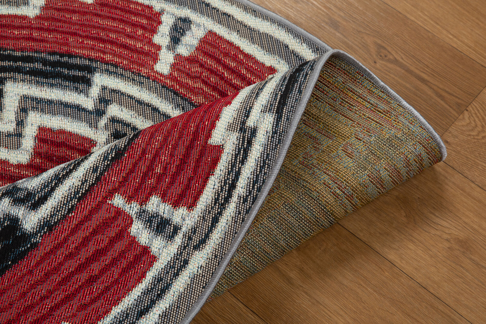 Mystique Round Tribal Rug